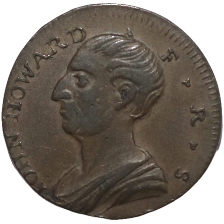 Angleterre - John Howard, Jeton 1792 (Birmingham)