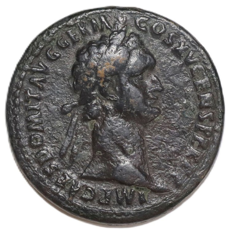 Empire Romain - Rome, Domitien (81-96), As frappé en 90