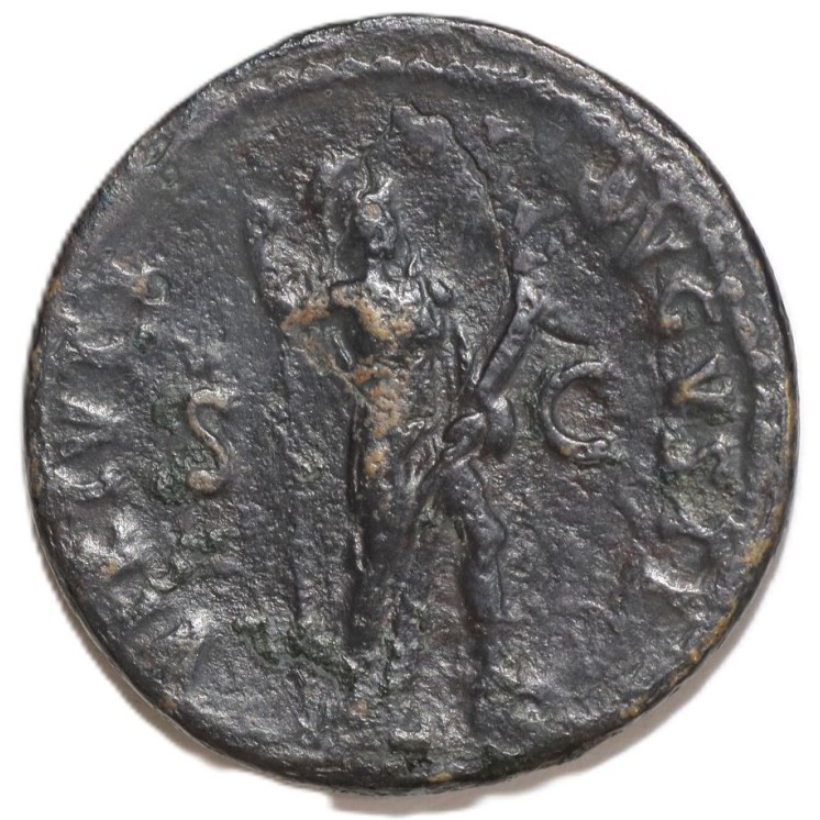 Empire Romain - Rome, Domitien (81-96), As frappé en 90