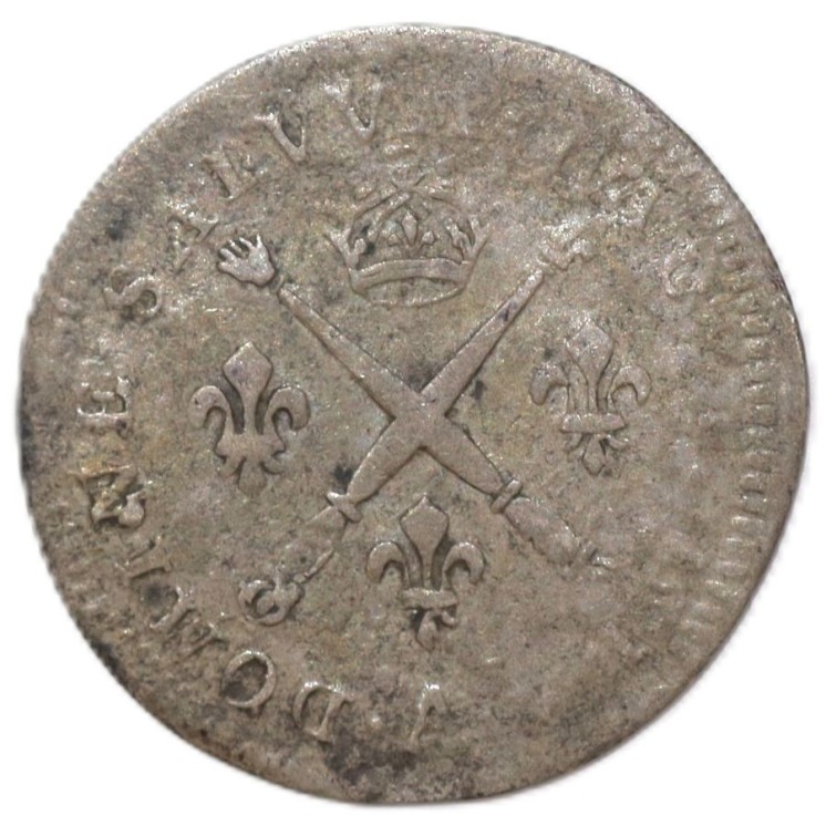 France - Louis XIV (1643-1715), 5 sols aux insignes