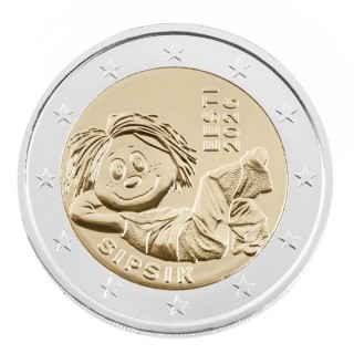 2026 - Estonie 2€, Sipsik, UNC