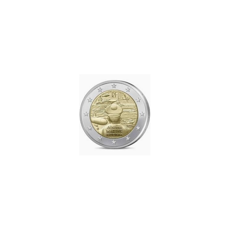 2026 -  France 2€, Marine Nationale, UNC
