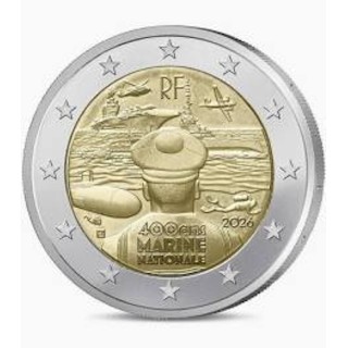2026 -  France 2€, Marine Nationale, UNC