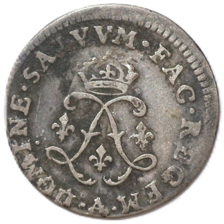 France - Louis XIV (1643-1715), 4 sols aux 2 L, 1692, A (Paris)
