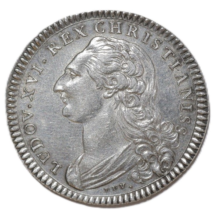 France - Louis XVI, Jeton extraordinaire des guerres, 1777
