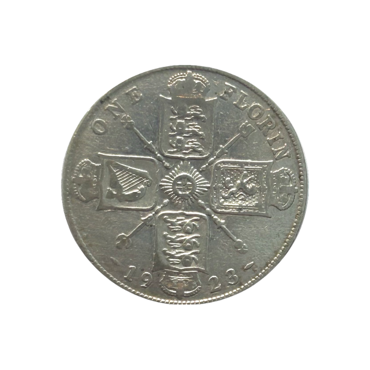 1 Florin 1923 Georges V Angleterre