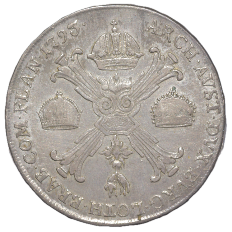 Pays-Bas - François II (1792-1835), Kronenthaler, 1793, B