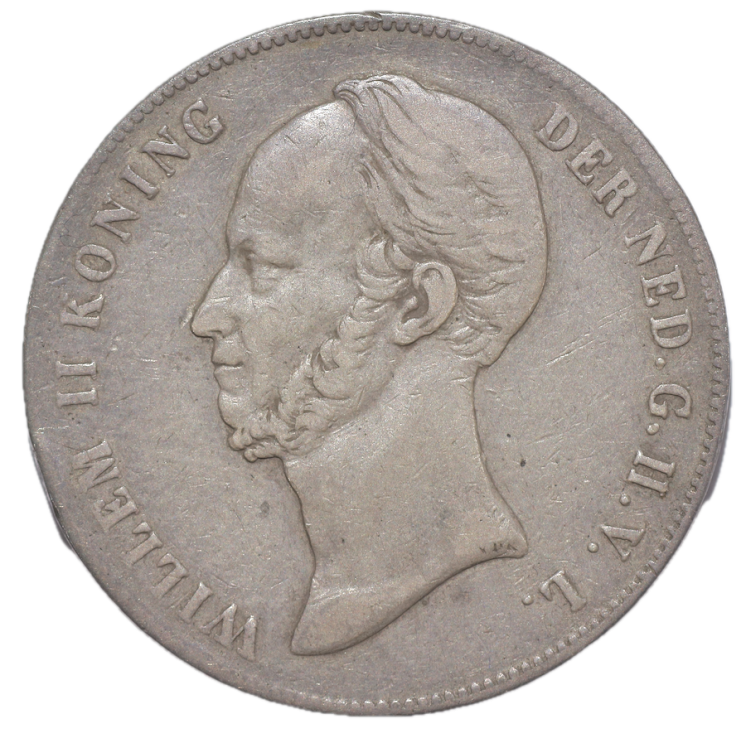 Pays-Bas - Guillaume II (1840-1849), 2 Gulden 1/2, 1848