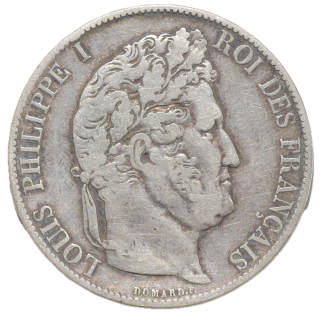 France - Louis-Philippe Ier (1830-1848), 5 Francs, 1847, A (Paris)