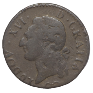 France - Louis XVI (1774-1793), 1/2 sol, 1778, & (Aix en Provence)