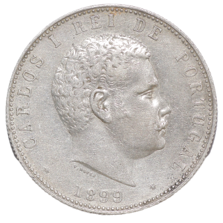Portugal - Charles Ier (1889-1908), 1000 Reis, 1899