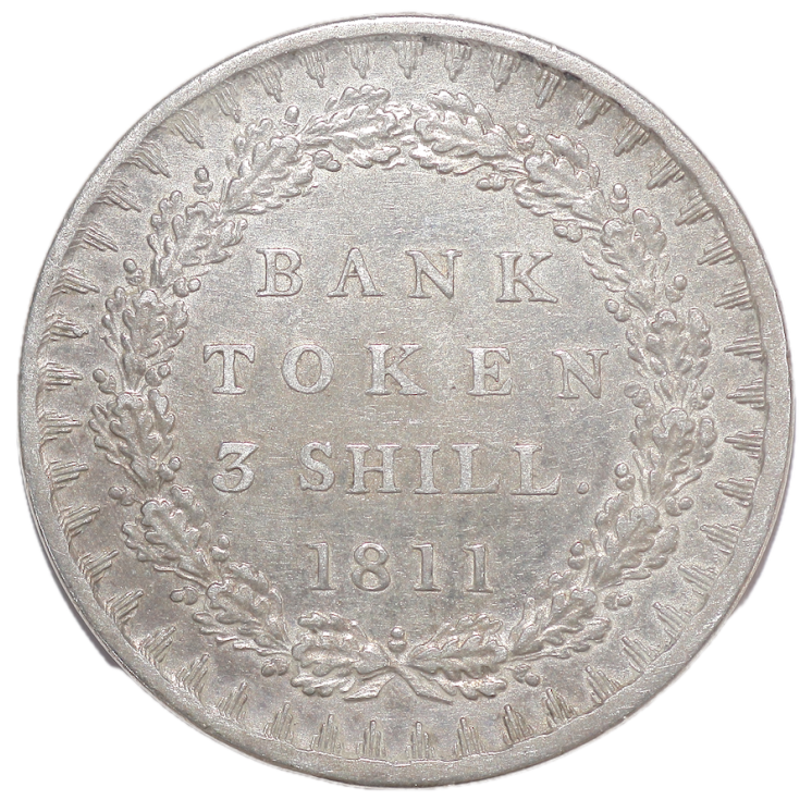 Royaume-Uni - George III (1760-1820), 3 shillings, 1811