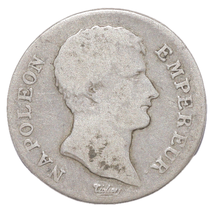 France - Napoléon Ier (1804-1814), 1 Francs, An 13, U (Turin)