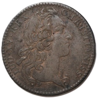 France - Louis XV (1715-1774), Jeton du trésor royal, 1742