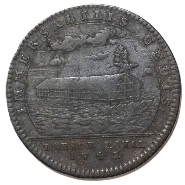 France - Louis XV (1715-1774), Jeton du trésor royal, 1742
