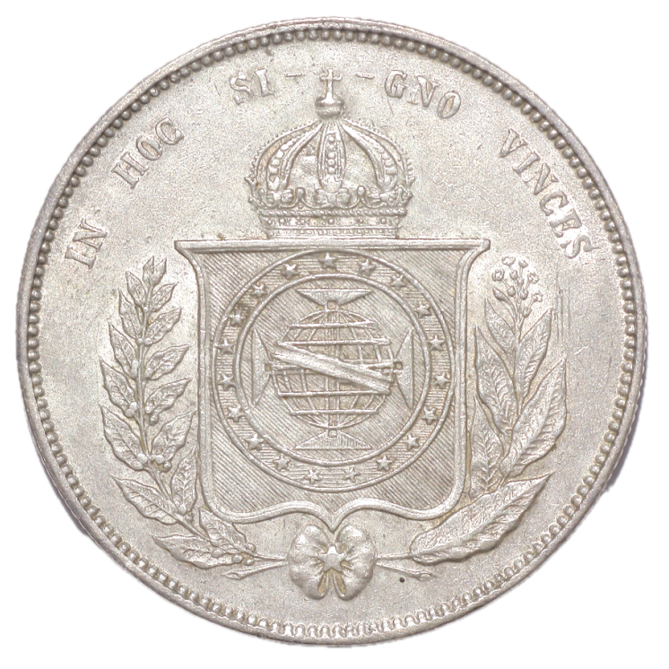 Brésil - Pierre II (1831-1889), 2000 Reis, 1856