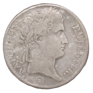 France - Napoléon Ier (1804-1814), 5 Francs, 1812, L (Bayonne)