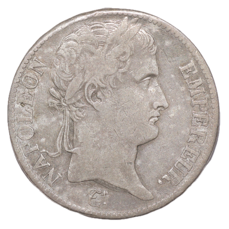 France - Napoléon Ier (1804-1814), 5 Francs, 1812, L (Bayonne)