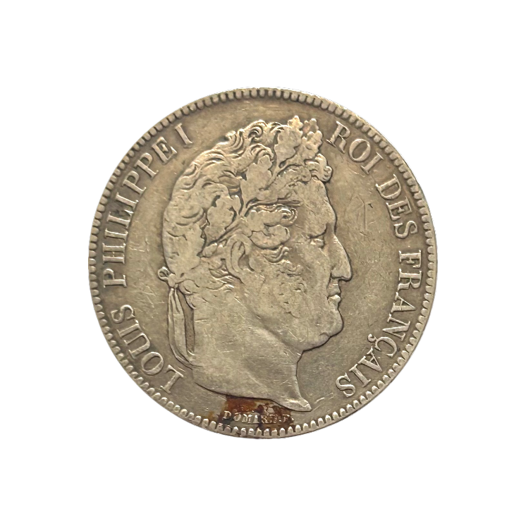 5 Francs 1843 W Louis Philippe I