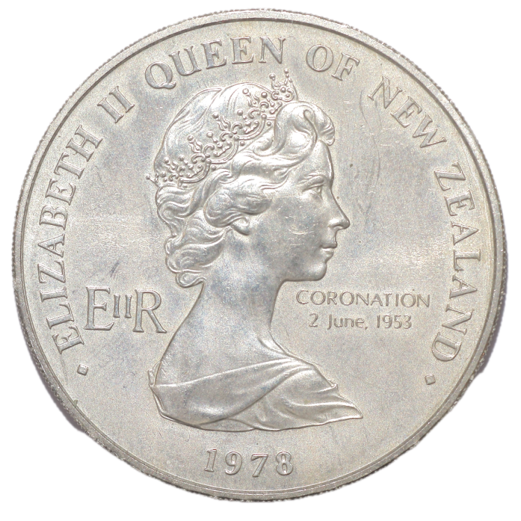 Nouvelle-Zélande - Elizabeth II (1952-2022), 1 Dollar, 1978