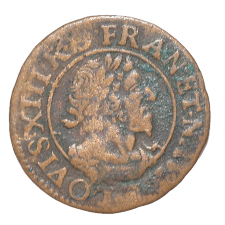 France - Louis XIII (1610-1643), Double Tournois, 1630