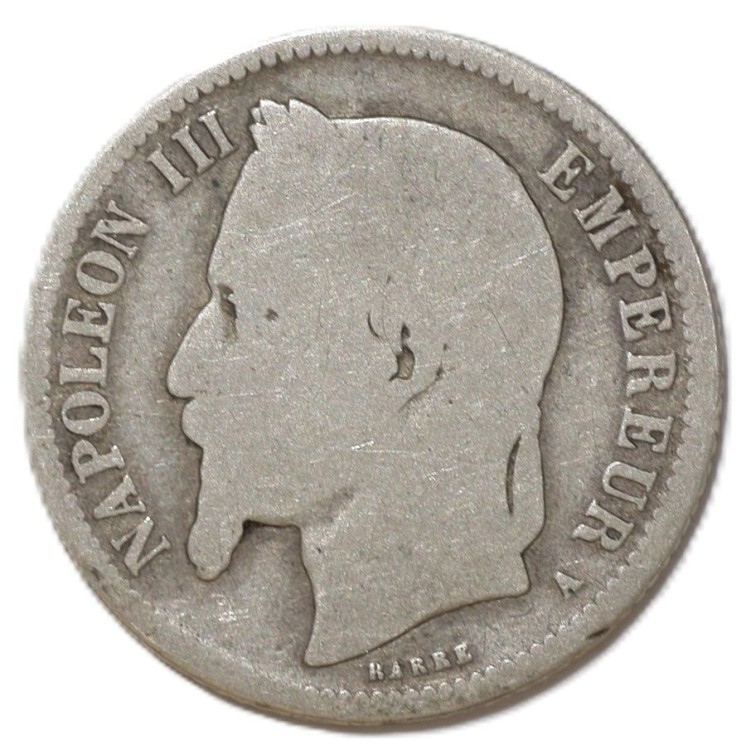 France - Napoléon III (1848-1870), 1 Franc, A (Paris)