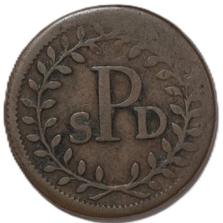 Belgique - Méreau, 1700, SPD