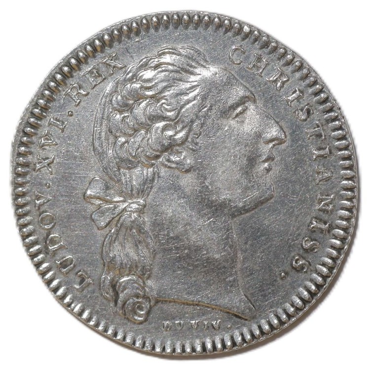 France - Louis XVI, Jeton extraordinaire des guerres, 1777
