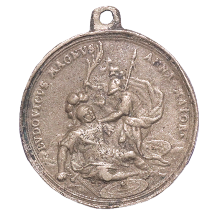 Autriche - Joseph Ier (1705-1711), Reproduction de Médaille commémorant la victoire sur Louis XIV