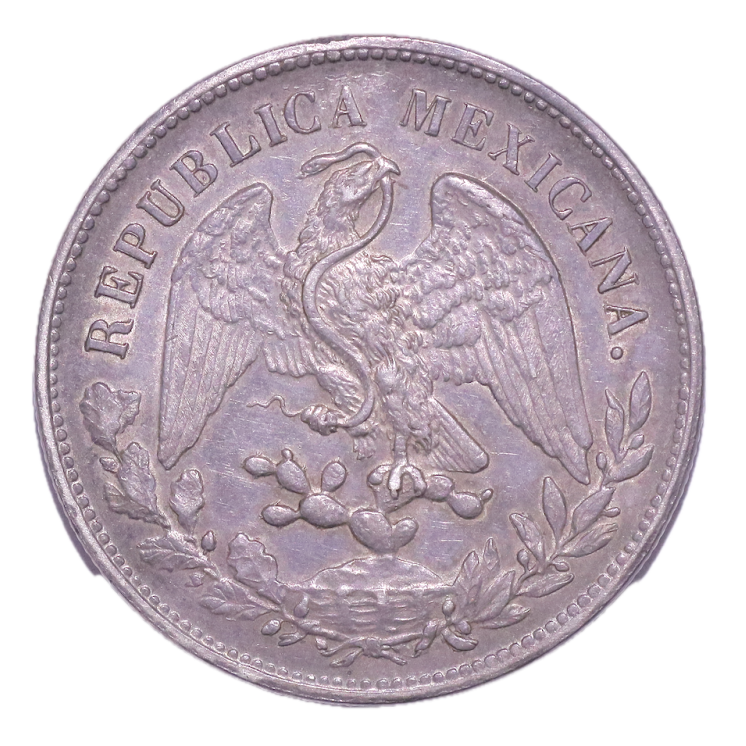 Mexique - République, 1 Peso, 1901, Culiacan (CN)