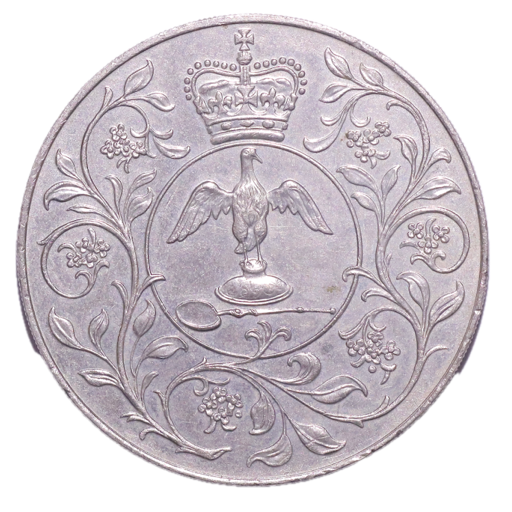 Grande-Bretagne - Elizabeth II (1952-2022), 25 New Pence, 1977, Jubilé
