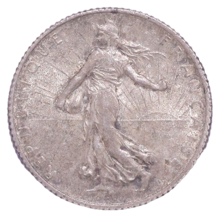 France - IIIe République (1870-1940), 1 Franc, 1915