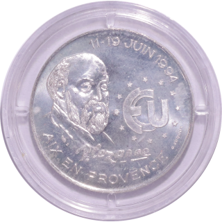 Médaille commémorative de Paul Cezanne en argent