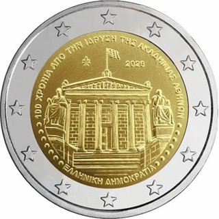 2026 - Grèce 2€ Académie d'Athènes, UNC