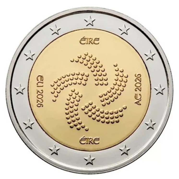 2026 - Irlande 2€ Présidence de l'UE, UNC