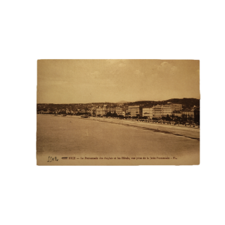 Carte postale - Nice - La Promenade des Anglais et les Hôtels