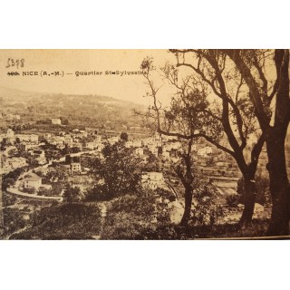 Carte postale - Nice - Quartier St-Sylvestre