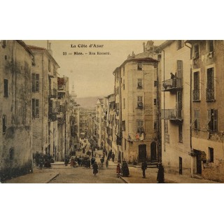 Carte postale - Nice - Rue Rossetti