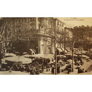 Carte postale - Nice - Le Marché du Cours Saleya