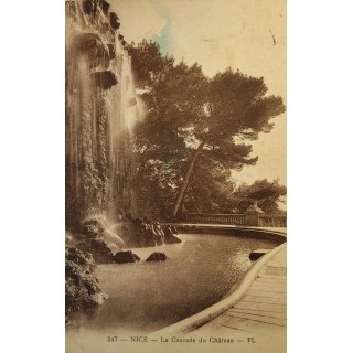 Carte postale - Nice - La Cascade du Château