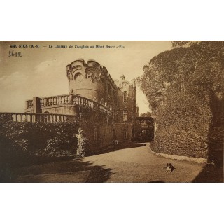 Carte postale - Nice - Le Château de l'Anglais au Mont Boron