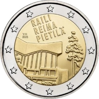 2026 - Finlande, 2€, Raili et Reima Pietilä, UNC