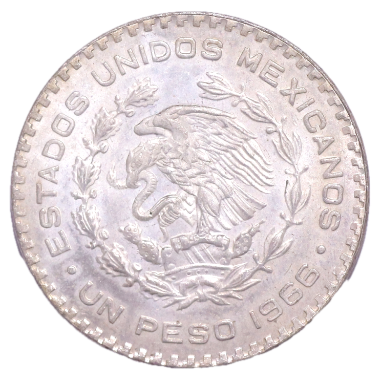 Mexique - 1 Peso, 1966, Mo (Mexico)