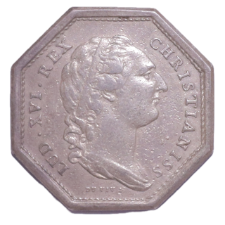France - Louis XVI (1774-1793), Jeton trésor royal
