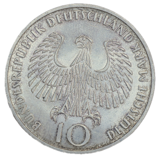 Allemagne - 10 Deutsche Mark, Jeux Olympique 1972