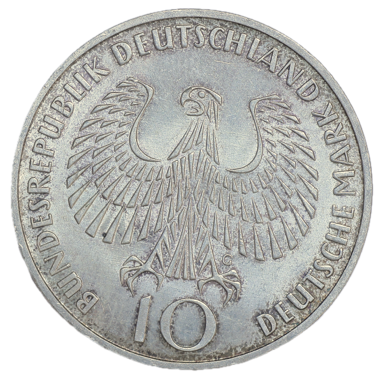 Allemagne - 10 Deutsche Mark, Jeux Olympique 1972