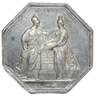 France - Jeton de la Banque de France, An VIII