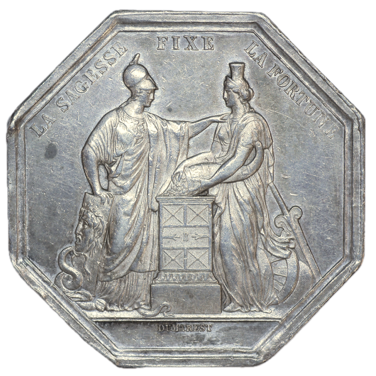 France - Jeton de la Banque de France, An VIII