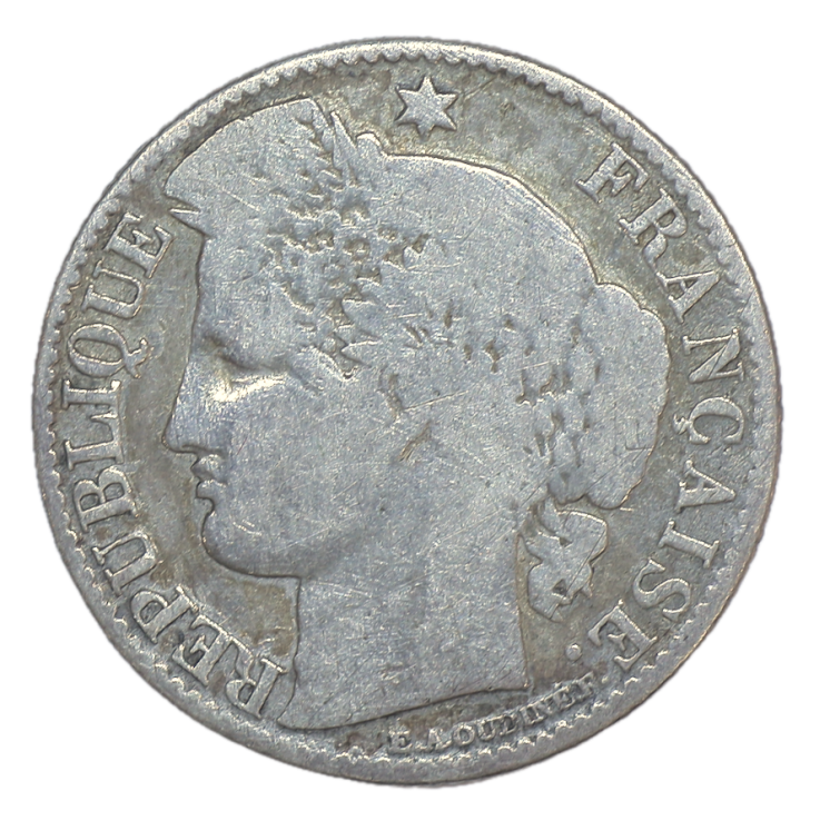 France - IIIe République (1870-1940), 50 centimes, 1871, A (Paris)