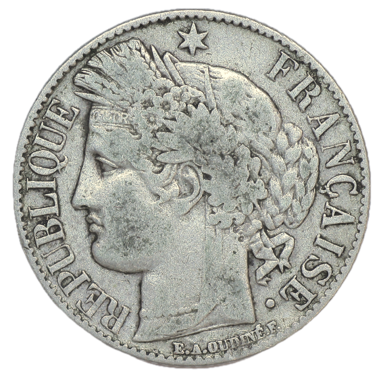 France - IIIe République (1870-1940), 1 Franc, 1888, A (Paris)
